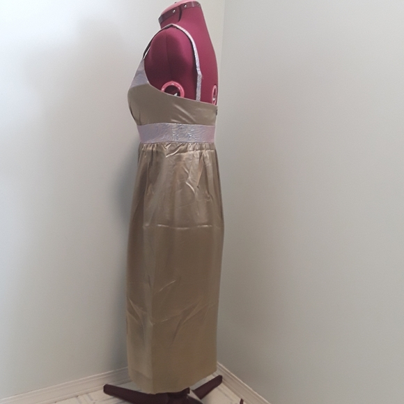 100% silk sleeveless Nicole Miller dress - Picture 2 of 8